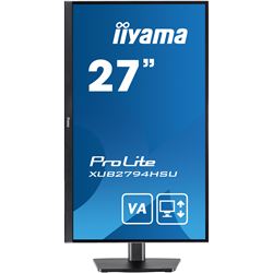 iiyama ProLite XUB2794HSU-B1, Height Adjustable 27" Ultra Slim, VA, HDMI, 3-side-borderless design monitor thumbnail 1