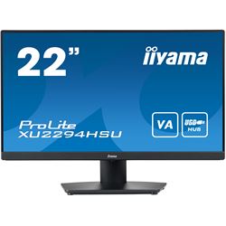 iiyama ProLite monitor XU2294HSU-B2 22" VA panel, USB hub, HDMI