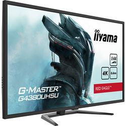 EX DEMO UNIT iiyama G-Master Red Eagle gaming monitor G4380UHSU-B1 43" Black, VA panel, 144hz, 4K, 0.4ms, FreeSync, HDMI/DisplayPort with USB Hub thumbnail 4