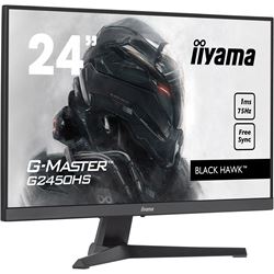 iiyama G-Master Black Hawk gaming monitor G2450HS-B1 23.8" Black, VA, 75Hz, 1ms, FreeSync, HDMI, Display Port thumbnail 1