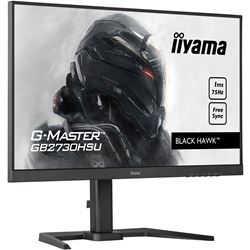 iiyama G-Master Black Hawk gaming monitor GB2730HSU-B5 27" Black, Ultra Slim Bezel, Full HD, 75Hz, 1ms, FreeSync, HDMI, Display Port, USB Hub thumbnail 3