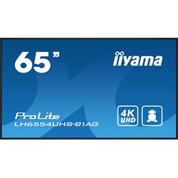 iiyama Prolite monitor LH6554UHS-B1AG 65" IPS panel, 4K UHD, 24/7, AntiGlare, Landscape/Portrait with Android OS, FailOver and Intel® SDM slot thumbnail 0