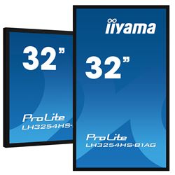 iiyama ProLite LH3254HS-B1AG 32", IPS, Full HD, 24/7 Hours Operation, HDMI, 10w Speakers, Landscape/Portrait, Android OS and FailOver thumbnail 4