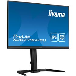 iiyama ProLite monitor XUB2796HSU-B5, 27" business/gaming, slimline, IPS, Height Adjustable and pivot function, HDMI, DisplayPort, FreeSync, Flicker free thumbnail 4