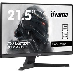 iiyama G-Master Black Hawk gaming monitor G2250HS-B1 22" Black, Full HD, 1ms, 75hz, FreeSync, HDMI thumbnail 1