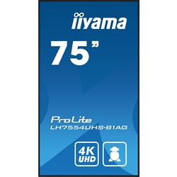iiyama ProLite LH7554UHS-B1AG 75", 24/7, 4K, IPS, HDMI, landscape/portrait, Wifi, Android OS, FailOver and Intel® SDM slot, Anti-Glare thumbnail 1