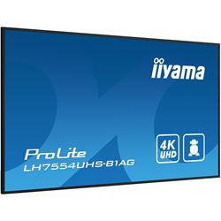 iiyama ProLite LH7554UHS-B1AG 75", 24/7, 4K, IPS, HDMI, landscape/portrait, Wifi, Android OS, FailOver and Intel® SDM slot, Anti-Glare thumbnail 5