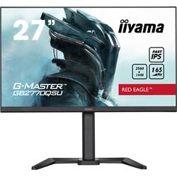 iiyama G-Master Red Eagle gaming monitor GB2770QSU-B5 27" Black, WQHD res 2560x1440, IPS, 165Hz, 0.5ms, FreeSync, HDMI, Display Port, USB Hub thumbnail 0