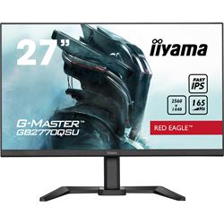 iiyama G-Master Red Eagle gaming monitor GB2770QSU-B5 27" Black, WQHD res 2560x1440, IPS, 165Hz, 0.5ms, FreeSync, HDMI, Display Port, USB Hub thumbnail 1