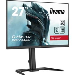 iiyama G-Master Red Eagle gaming monitor GB2770QSU-B5 27" Black, WQHD res 2560x1440, IPS, 165Hz, 0.5ms, FreeSync, HDMI, Display Port, USB Hub thumbnail 2