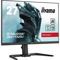 iiyama G-Master Red Eagle gaming monitor GB2770QSU-B5 27" Black, WQHD res 2560x1440, IPS, 165Hz, 0.5ms, FreeSync, HDMI, Display Port, USB Hub thumbnail 4