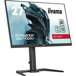 iiyama G-Master Red Eagle gaming monitor GB2770QSU-B5 27" Black, WQHD res 2560x1440, IPS, 165Hz, 0.5ms, FreeSync, HDMI, Display Port, USB Hub thumbnail 5