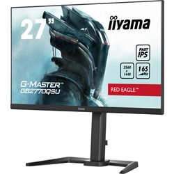 iiyama G-Master Red Eagle gaming monitor GB2770QSU-B5 27" Black, WQHD res 2560x1440, IPS, 165Hz, 0.5ms, FreeSync, HDMI, Display Port, USB Hub thumbnail 7
