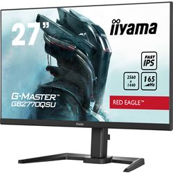 iiyama G-Master Red Eagle gaming monitor GB2770QSU-B5 27" Black, WQHD res 2560x1440, IPS, 165Hz, 0.5ms, FreeSync, HDMI, Display Port, USB Hub thumbnail 8