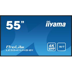 iiyama ProLite monitor LE5541UHS-B1 55" , IPS, 4K UHD, 18/7, 10W Speakers, Landscape, Lan control
