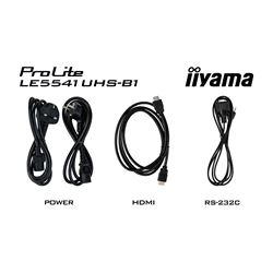 iiyama ProLite monitor LE5541UHS-B1 55" , IPS, 4K UHD, 18/7, 10W Speakers, Landscape, Lan control thumbnail 12
