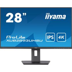 iiyama ProLite XUB2893UHSU-B5, 28", IPS panel, 4K resolution, 3-side borderless design, Height Adjustable stand, flicker free & blue light reducer thumbnail 0