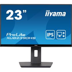 iiyama ProLite monitor XUB2390HS-B5 23" IPS, Full HD, Ultra Slim Bezel, Black, HDMI, Height Adjustable thumbnail 0