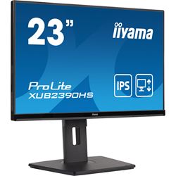 iiyama ProLite monitor XUB2390HS-B5 23" IPS, Full HD, Ultra Slim Bezel, Black, HDMI, Height Adjustable thumbnail 2