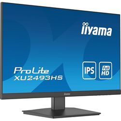 iiyama ProLite monitor XU2493HS-B5 24", IPS, Full HD, Black, 3-side borderless design, HDMI, DisplayPort, Blue light reducer, Flicker free thumbnail 2
