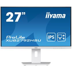 iiyama ProLite Monitor XUB2792HSU-W5 27", White, Height Adjustable, IPS Panel thumbnail 0