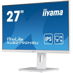 iiyama ProLite Monitor XUB2792HSU-W5 27", White, Height Adjustable, IPS Panel thumbnail 3