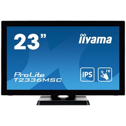 iiyama ProLite monitor T2336MSC-B3  23"  Black, IPS, Full HD, Projective Capacitive 10pt touch, HDMI, USB Hub thumbnail 0