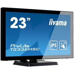 iiyama ProLite monitor T2336MSC-B3  23"  Black, IPS, Full HD, Projective Capacitive 10pt touch, HDMI, USB Hub thumbnail 1