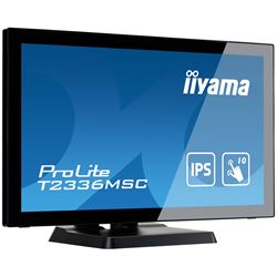iiyama ProLite monitor T2336MSC-B3  23"  Black, IPS, Full HD, Projective Capacitive 10pt touch, HDMI, USB Hub thumbnail 2