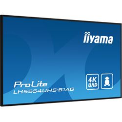 iiyama Prolite monitor LH5554UHS-B1AG 55" IPS, 4K, 24/7, Landscape/Portrait, featuring Android OS, FailOver and Intel® SDM slot, Anti-glare thumbnail 5
