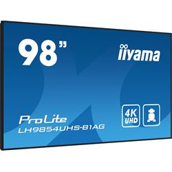 iiyama ProLite LH9854UHS-B1AG 98", 24/7, 4K, IPS, HDMI, landscape/portrait, Wifi, Android OS, FailOver and Intel® SDM slot, Anti-Glare thumbnail 2
