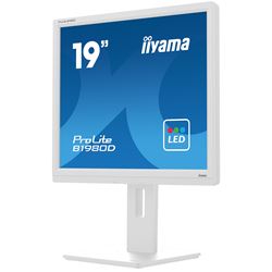TO CLEAR: iiyama ProLite monitor B1980D-W1 19" 5:4, Height Adjustable, White thumbnail 5