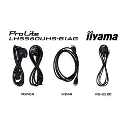 iiyama ProLite LH5560UHS-B1AG 55", VA, 4K, 24/7 Hours Operation, HDMI x 3,  Landscape/Portrait, Android OS and FailOver thumbnail 9