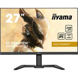 iiyama G-Master Gold Phoenix gaming monitor GB2790QSU-B5 27", 2560 x 1440, 1ms, FreeSync Premium, Display Port, 240hz refresh rate, Height Adjustable thumbnail 1