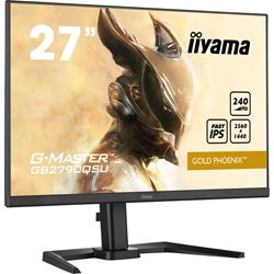 iiyama G-Master Gold Phoenix gaming monitor GB2790QSU-B5 27", 2560 x 1440, 1ms, FreeSync Premium, Display Port, 240hz refresh rate, Height Adjustable thumbnail 4