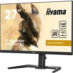 iiyama G-Master Gold Phoenix gaming monitor GB2790QSU-B5 27", 2560 x 1440, 1ms, FreeSync Premium, Display Port, 240hz refresh rate, Height Adjustable thumbnail 8
