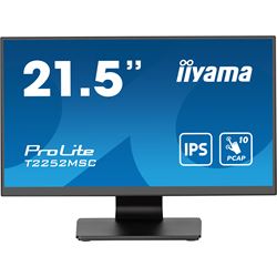 iiyama ProLite monitor T2252MSC-B2  22" Black, IPS, Full HD, Projective Capacitive 10pt touch, HDMI, Display Port