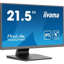 iiyama ProLite monitor T2252MSC-B2  22" Black, IPS, Full HD, Projective Capacitive 10pt touch, HDMI, Display Port thumbnail 1