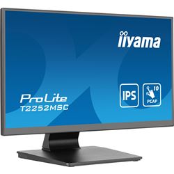iiyama ProLite monitor T2252MSC-B2  22" Black, IPS, Full HD, Projective Capacitive 10pt touch, HDMI, Display Port thumbnail 2