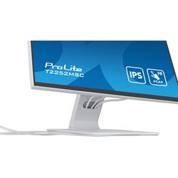 iiyama ProLite monitor T2252MSC-W2  22" White, IPS, Projective Capacitive 10pt touch, HDMI, Display Port, Edge-to-Edge glass design, anti fingerprint coating thumbnail 13
