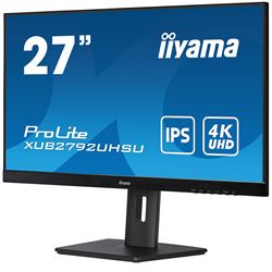 iiyama ProLite monitor XUB2792UHSU-B5 27", IPS, 4k, Height Adjustable and Pivot function, HDMI, DisplayPort, USB Hub, PIP, PBP thumbnail 3