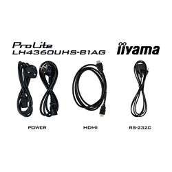 iiyama ProLite LH4360UHS-B1AG 43", VA, 4K, 24/7 Hours Operation, HDMI x 3,  Landscape/Portrait, Android OS and FailOver thumbnail 19