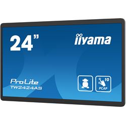 iiyama ProLite TW2424AS-B1, 24” IPS, Full HD PCAP 10pt touch screen with Android and anti glare coating thumbnail 2