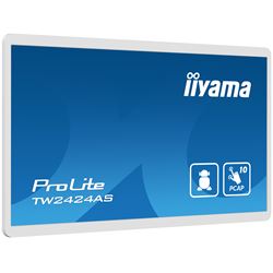 iiyama ProLite TW2424AS-W1, 24” IPS, White, Full HD PCAP 10pt touch screen with Android and anti glare coating thumbnail 2