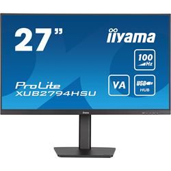 iiyama ProLite XUB2794HSU-B6, Height Adjustable 27" Ultra Slim, VA, HDMI, 100Hz refresh rate
