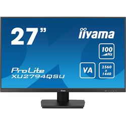 iiyama ProLite XU2794QSU-B6, 27" WQHD resolution, Ultra Slim, VA, HDMI, DP, 100hz refresh rate thumbnail 0
