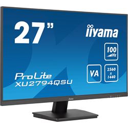 iiyama ProLite XU2794QSU-B6, 27" WQHD resolution, Ultra Slim, VA, HDMI, DP, 100hz refresh rate thumbnail 1