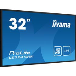 iiyama ProLite monitor LE3241S-B1 32" Black, IPS, Full HD, 18/7, Landscape, Media Player thumbnail 1