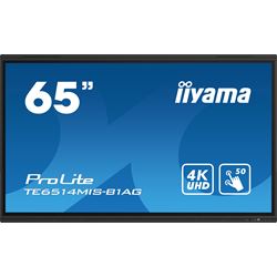 iiyama ProLite monitor TE6514MIS-B1AG 65", 4k UHD, Infrared 50pt touch, Anti-glare coating, VA, HDMI, features Note, Browser & Cloud Drive, iiWare 11 thumbnail 0