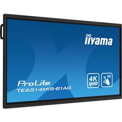 iiyama ProLite monitor TE6514MIS-B1AG 65", 4k UHD, Infrared 50pt touch, Anti-glare coating, VA, HDMI, features Note, Browser & Cloud Drive, iiWare 11 thumbnail 2